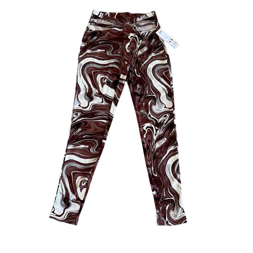 Zoe + Phoebe Swirl Leggings Athleisure Lounge